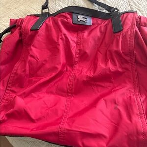 Burberry Red and Black Women's Bag
